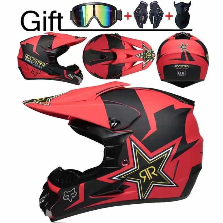 Send Free 3 Gifts Off-road Motorcycle Helmet DOT Motocross bike downhill AM DH cross Full Face Moto Helmets