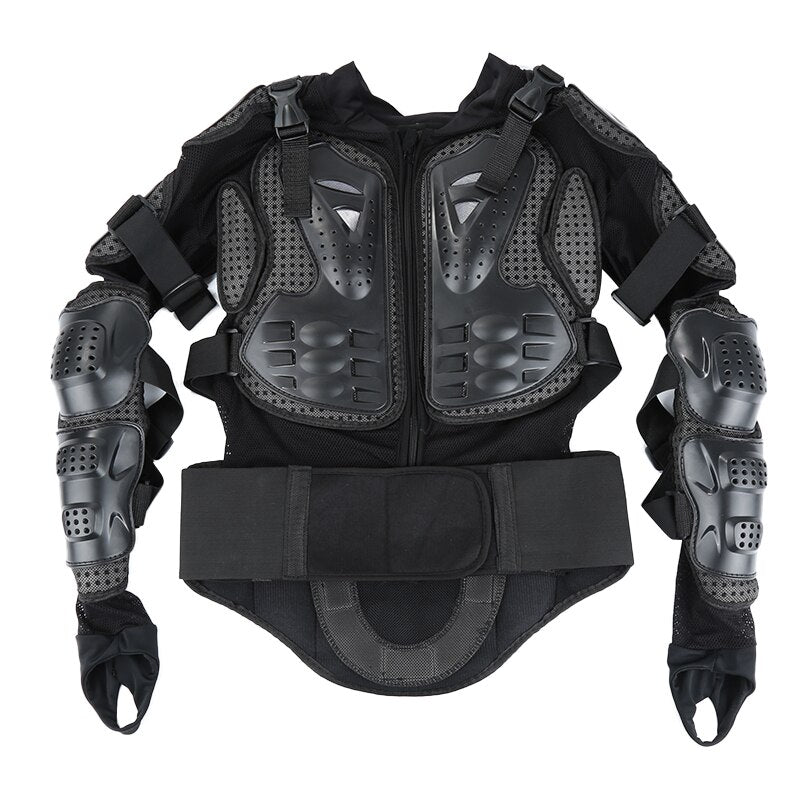 New Motorcycle Rider Vest Chest Gear Protective Colete Motocross Armor Full Body Jacket Motorbike Shoulder Hand Joint Protection