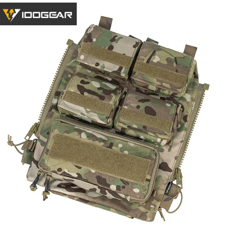 Tactical Pouch Bag Zip On Panel Modular Backpack - OutdoorAdventuresandMore
