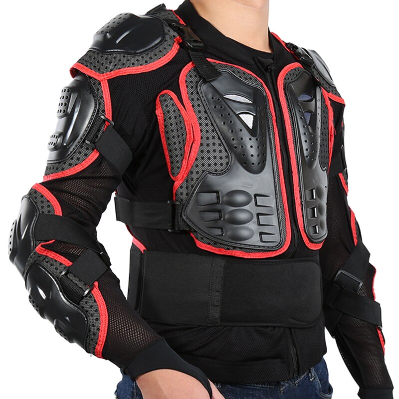 Motorcycle Armor Jacket Full Body Armor Motorcross Racing Bike Chest Gear Protective Shoulder Hand Joint Protect Moto Accessory