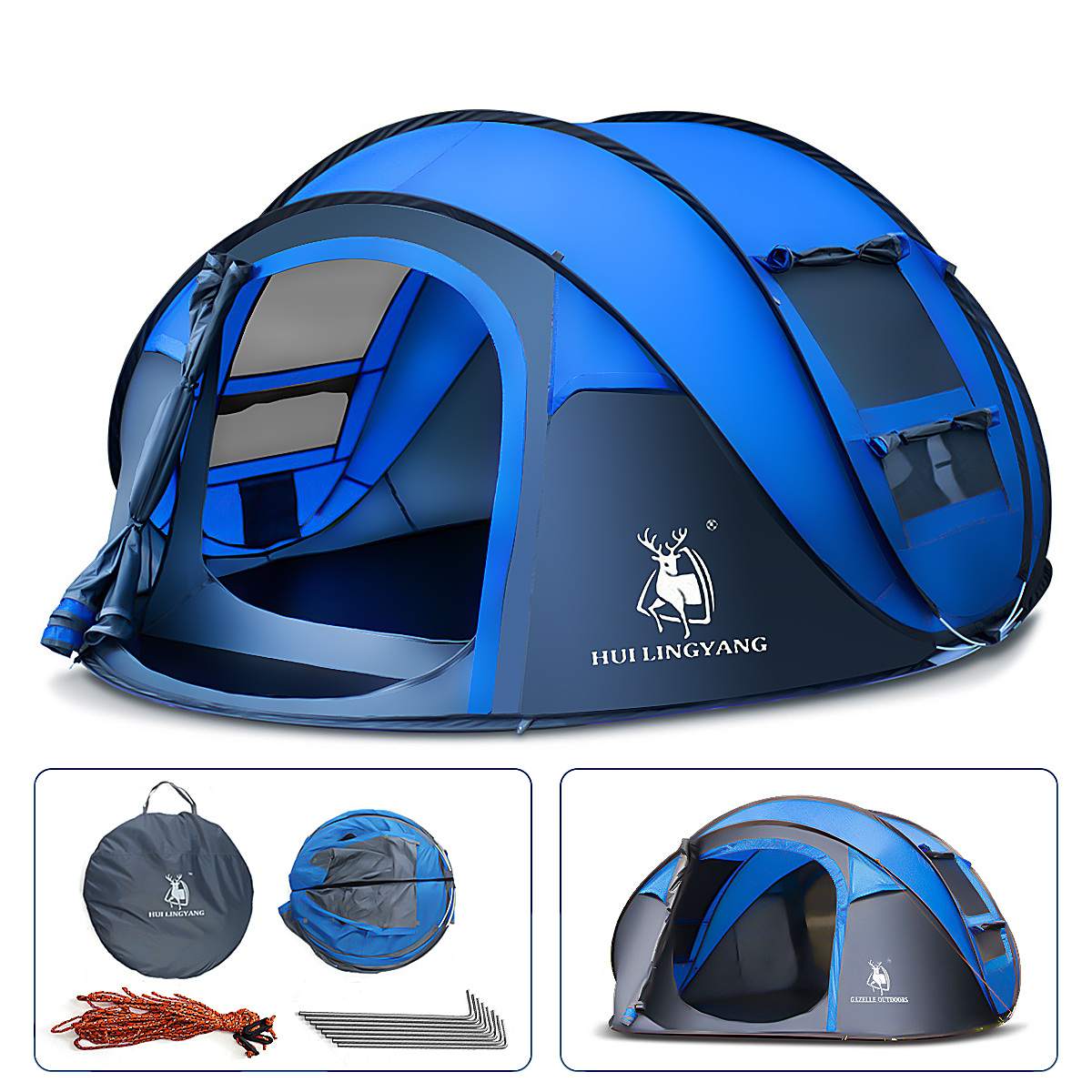 Automatic Open Up Tent - OutdoorAdventuresandMore