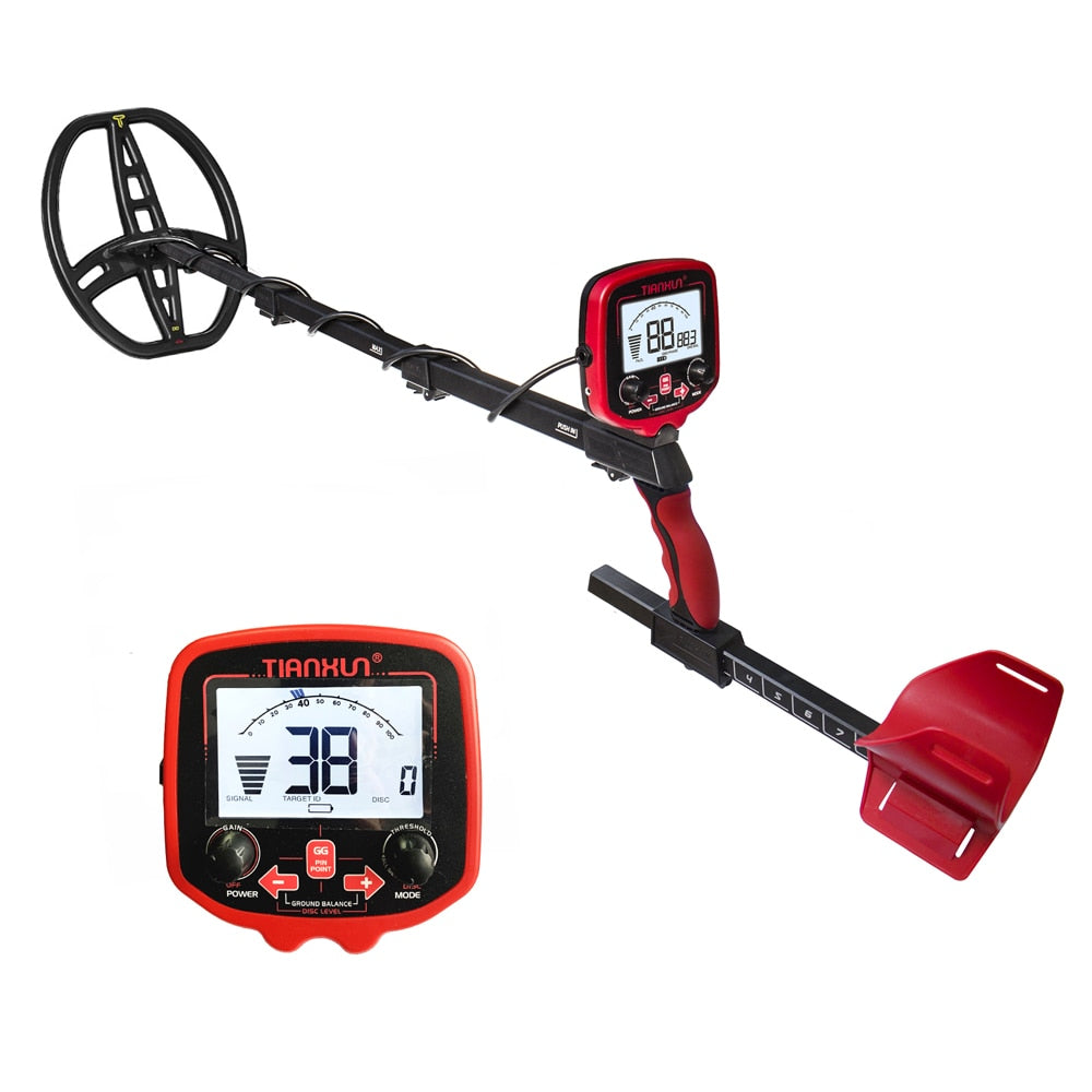 Professional Gold Metal Detector TX-850 High Sensitivity Treasure Hunter Pinpointer Waterproof Coil Super Stable Modes