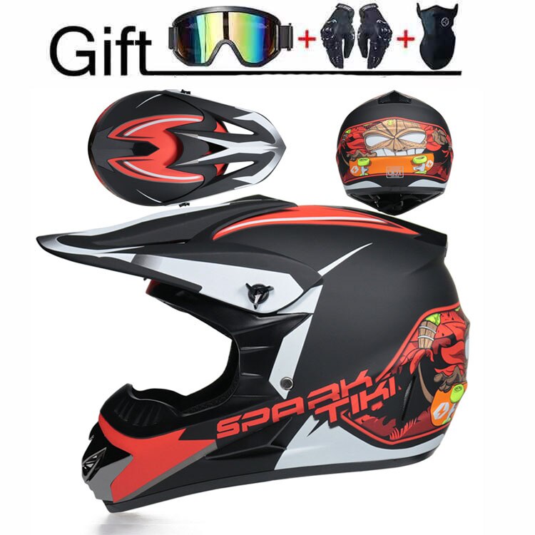 Send Free 3 Gifts Off-road Motorcycle Helmet DOT Motocross bike downhill AM DH cross Full Face Moto Helmets