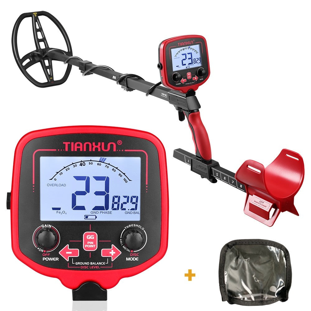 TX850 TX850L Professional Metal Detector Underground Depth Scanner Search Finder Gold Treasure Hunter Detecting Pinpointer