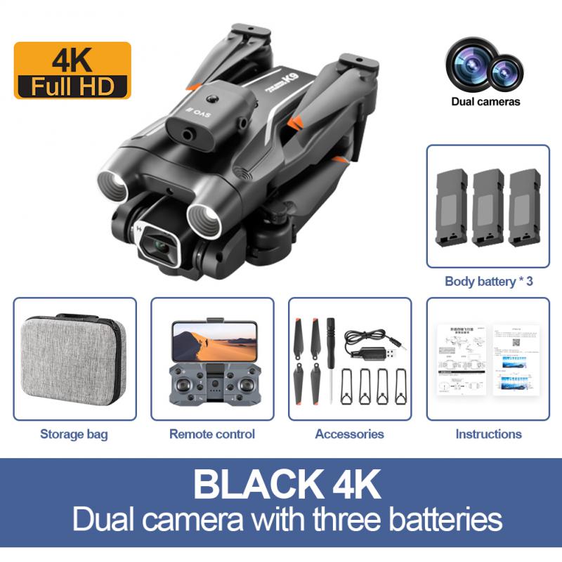 Lenovo K9 Drone 4k HD Camera Wide Angle Optical Flow Localization Obstacle Avoidance Drones 5000m - OutdoorAdventuresandMore