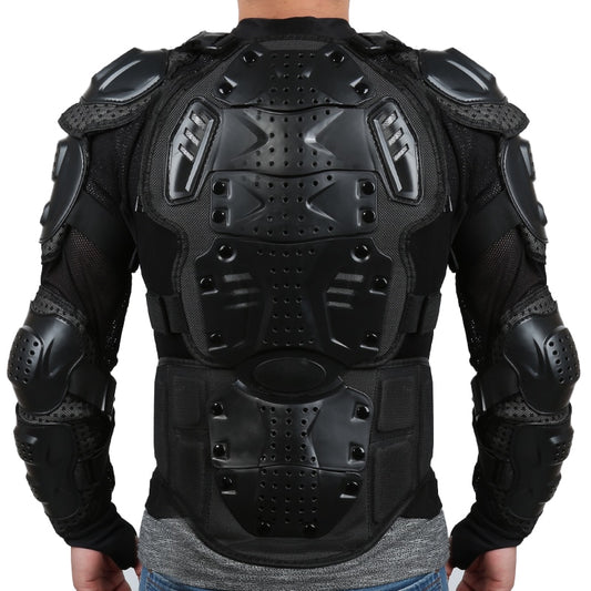 Size S-3XL Motorcycle Full Body Armor Chest Shoulder Protection Jackets,Motocross Racing Clothing Suit Moto Riding Protectors