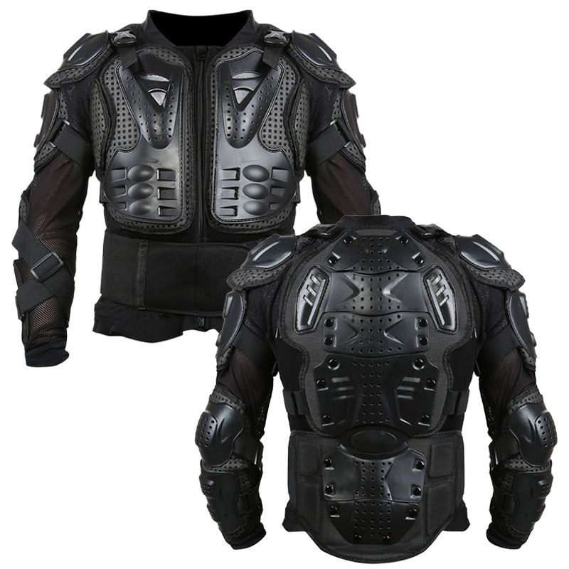 New Motorcycle Rider Vest Chest Gear Protective Colete Motocross Armor Full Body Jacket Motorbike Shoulder Hand Joint Protection