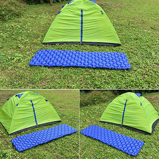 Outdoor Sleeping Pad Inflatable Mat - OutdoorAdventuresandMore