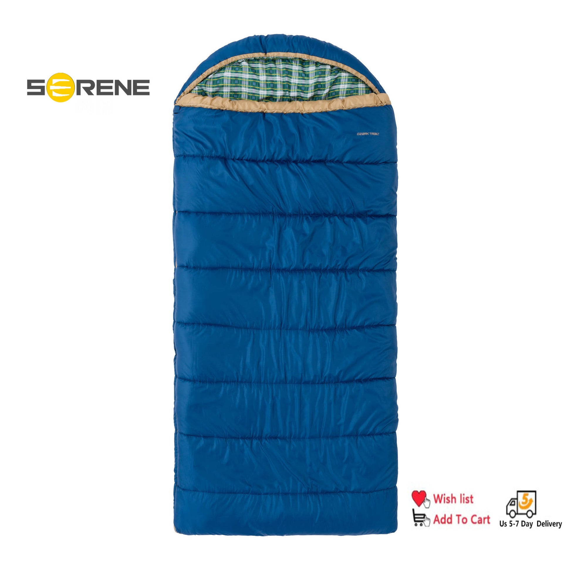 Ultralight Synthetic Sleeping Bag - OutdoorAdventuresandMore