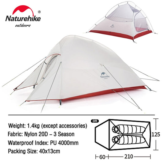 Ultralight Waterproof Tent - OutdoorAdventuresandMore