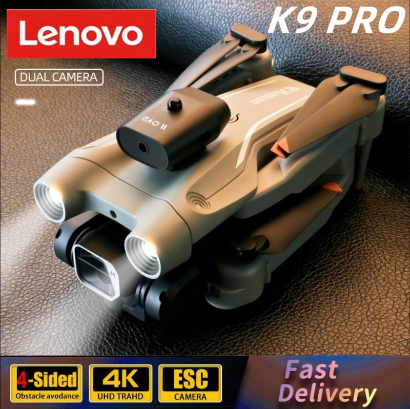 Lenovo K9 Drone 4k HD Camera Wide Angle Optical Flow Localization Obstacle Avoidance Drones 5000m - OutdoorAdventuresandMore