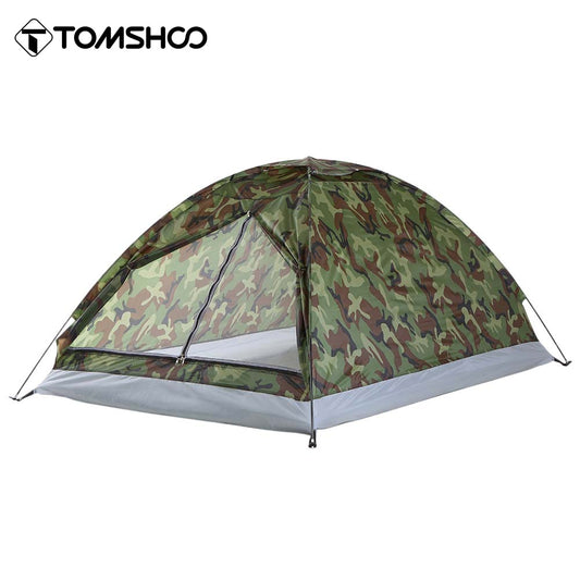 2 Person Single Layer Waterproof Ultralight Tent - OutdoorAdventuresandMore